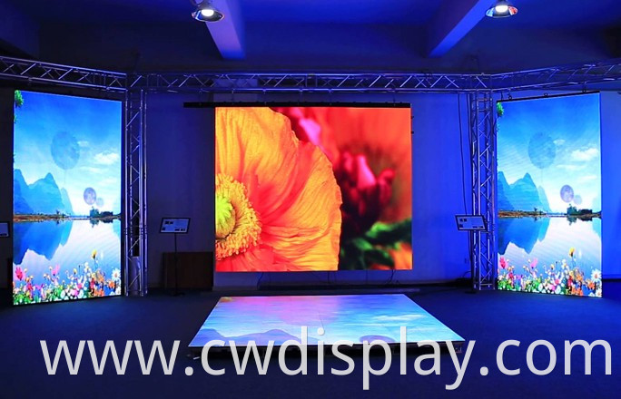 P4.81 indoor rental LED screen